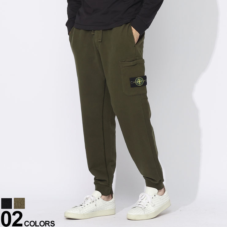 STONE ISLAND (ストーンアイランド) ロゴワッペン スウェットパンツブランド メンズ 男性 ボトムス パンツ ロングパンツ SI791562620