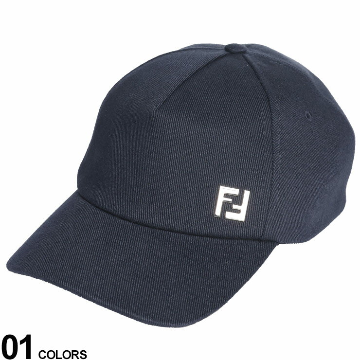 FENDI (フェンディ) メタルFF キャップブランド メンズ 男性 帽子 キャップ ベースボールキャップ FDFXQ885APWL
