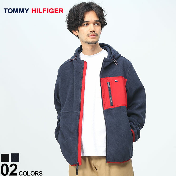 トミーヒルフィガー フリース パーカー ワンポイントロゴ フーディー TOMMY HILFIGER ブルゾン トップス 151AF238