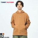 トミーヒルフィガー パーカー ワンポイントロゴ スウェット フロントロゴ TOMMY HILFIGER フーディー 裏毛 DM0DM17785