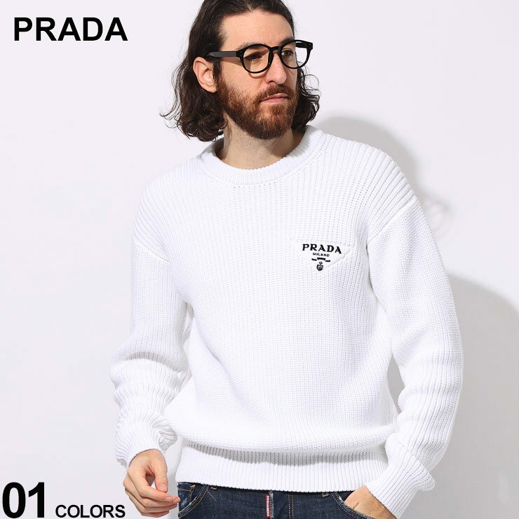 PRADA (v ) Rbg ShJ N[lbN Z[^[ PRUMB390S221107 uh Y j gbvX jbg Z[^[ vI[o[