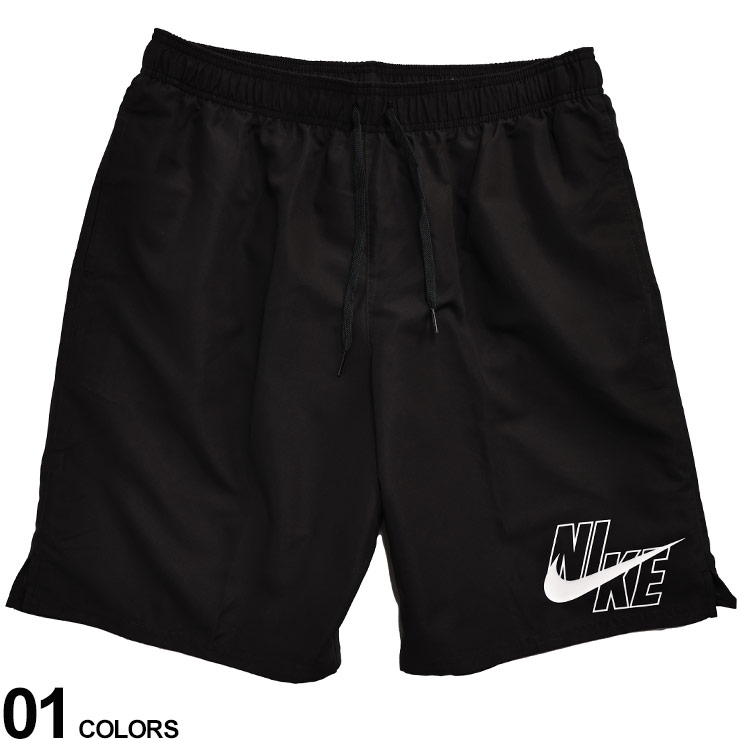 NIKE (ナイキ) ワンポイントロゴ メッシュインナー付き スイムショーツ NESSA565D12 メンズ 男性 ボトムス パンツ パンツ ショーツ 水着 水陸両用