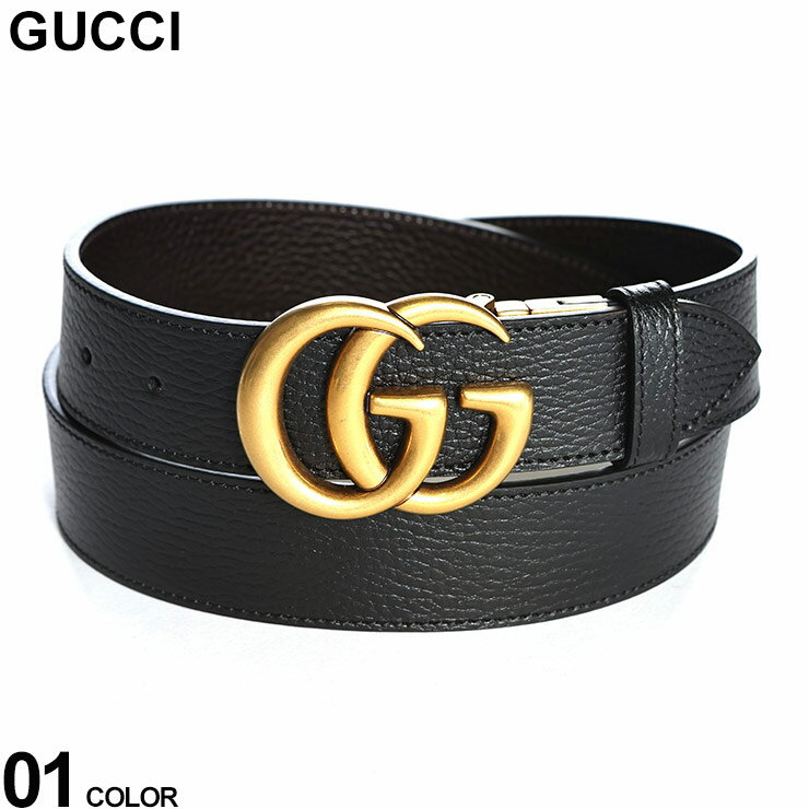 グッチ GUCCI ダブルG ゴールドバックル リバーシブル ベルト GC627055CAO2T ブランド メンズ 男性 レザー ベルト カジュアルベルト