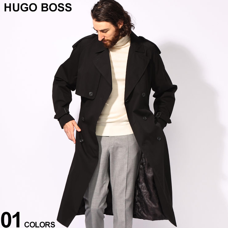 楽天市場】hugo boss トレンチコートの通販 
