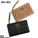 ミュウミュウ MIUMIU マテラッセレザー エンベロープ ミニウォレット MIU5MB060 ブランド レディース 財布 ギフト カードケース ウォレット(4)