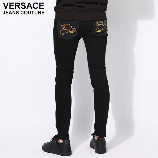 ヴェルサーチェ ジーンズ クチュール VERSACE JEANS COUTURE バックロゴ メタルパッチ ジップフライ ストレートジーンズ VC77GAB5DM ブランド メンズ 男性 ボトムス パンツ ジーンズ デニム ヴェルサーチェ ジーンズ クチュール VERSACE JEANS COUTURE バックロゴ メタルパッチ ジップフライ ストレートジーンズ VC77GAB5DM ブランド メンズ 男性 ボトムス パンツ ジーンズ デニム
