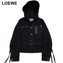 ロエベ LOEWE ポケット フード ジャケット CROPPED WORKWEAR LELS359Y02XA9 ブランド レディース アウター ジャケット ブル...