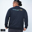 EXCELLENT FINE エクセレントファイン 長袖 Tシャツ 大きいサイズ メンズ スポーツ ドライ ストレッチ UVカット ハニカムメッシュ クルーネック トップス Tシャツ ロンT トレーニング 3L 4L 5L 6L 7L 8L 9L 10L相当 ブラック ネイビー(4)