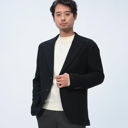 SARTORIA DEL GROSSO (サルトリアデルグロッソ) カシミヤ シングル ニットジャケット 3109040A24A8949 メンズ ビジネス 紳士 アウター ジャケット テーラード ニット 秋冬 SARTORIA DEL GROSSO (サルトリアデルグロッソ) カシミヤ シングル ニットジャケット 3109040A24A8949 メンズ ビジネス 紳士 アウター ジャケット テーラード ニット 秋冬