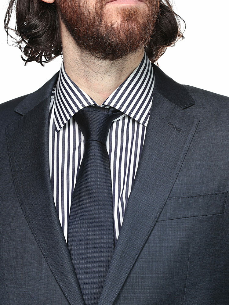 ヒューゴボス HUGO BOSS ストレッチ ウール混 シングル2ツ釦 ノータック スーツ HBHG10267755P ブランド メンズ 男性 ビジネス フォーマル スーツ