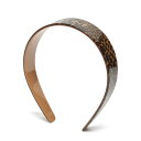 セリーヌ CELINE レオパード柄 ロゴ刻印 カチューシャ CELL461DJ6CST ブランド レディース 小物 ヘアアクセサリー ヘッドバンド ギフト プ...