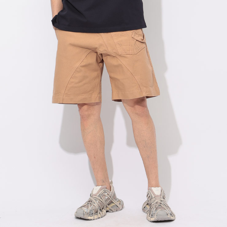 Cotton Pants - ジェイダブリューアンダーソン JW ANDERSON フロントポケット ジップフライ ツイスト ショートパンツ JWSR0108PG1744 ブランド メンズ 男性 ボトムス ショートパンツ ワークパンツ ショーツ