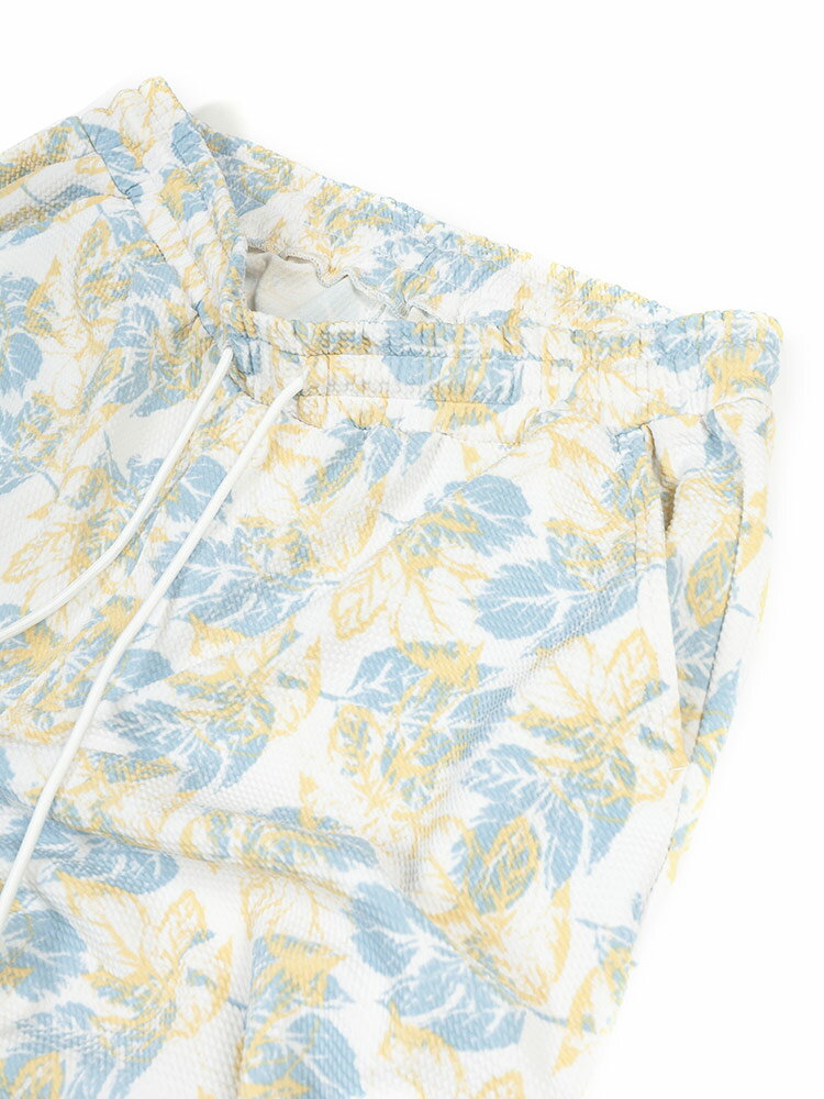 B＆T CLUB (ビーアンドティークラブ) 快ラクWEAR DRY 総柄ワッフル ショートパンツ 8201307 大きいサイズ メンズ ボトムス ショートパンツ ストレッチ ショーツ 春 夏