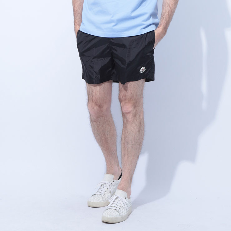 モンクレール MONCLER ワンポイント メッシュインナー スイム ショートパンツ MC2C0000353326 ブランド メンズ 男性 ボトムス スイムパンツ ショーツ 水着 スポーツ