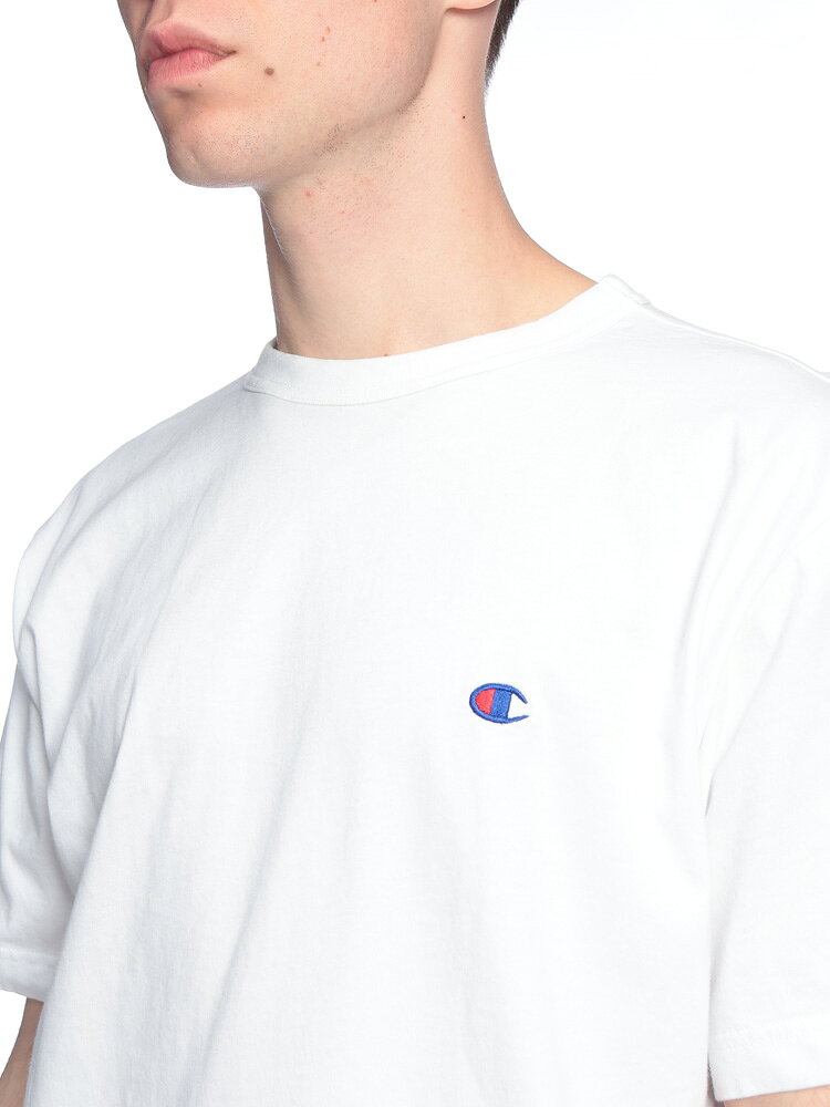 Champion チャンピオン サステナブルコットン ワンポイントロゴ クルーネック 半袖...