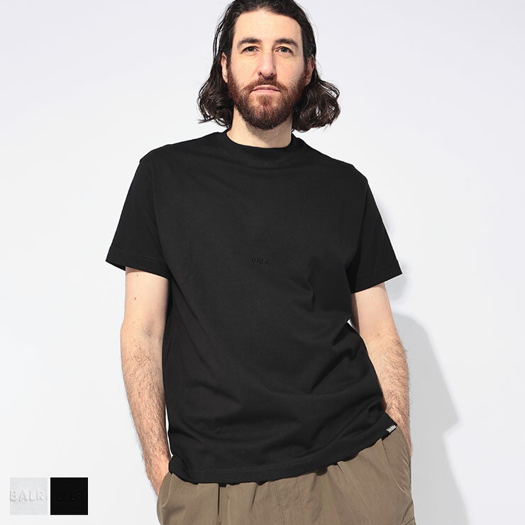 Rakuten - ボーラー BALR. ミニロゴ クルーネック 半袖 Tシャツ BAB11121281 ブランド メンズ 男性 トップス Tシャツ コットン シンプル 春 夏