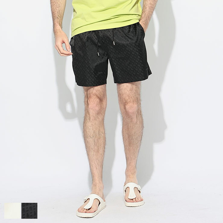 ヒューゴボス HUGO BOSS BBモノグラム総柄 メッシュインナー スイムパンツ HB50539313 ブランド メンズ 男性 ボトムス スイムパンツ ショーツ 水着 レジャー 春 夏