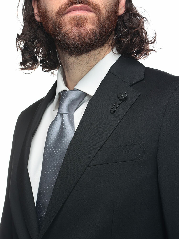 ラルディーニ LARDINI 無地 シングル ジャケット ワンタック スラックス スーツ LD787AQIF64414 ブランド メンズ 男性 スーツ ビジネス フォーマル 冠婚葬祭