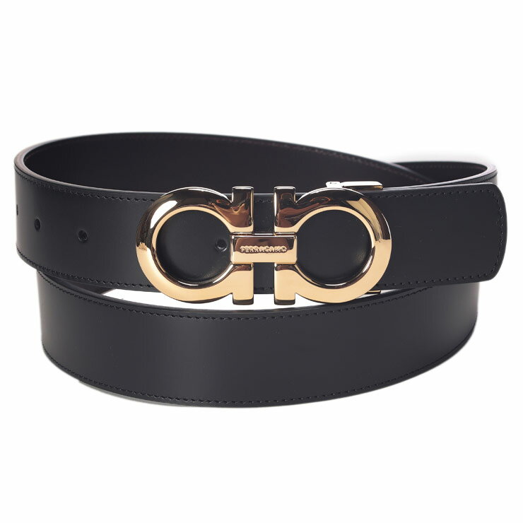 サルヴァトーレフェラガモ Salvatore Ferragamo リバーシブル ゴールド ガンチーニバックル ベルト FG675542586940 ブランド メンズ 男性 ベルト ビジネス フォーマル