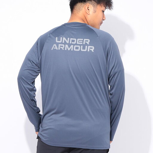 UNDER ARMOUR (アンダーアーマー) LOOSE クルーネック 長袖 ラッシュガード RASH GUARD CREW 6001982 大きいサイズ メンズ トップス 水着 スイムウェア 海 レジャー 夏 UNDER ARMOUR (アンダーアーマー) LOOSE クルーネック 長袖 ラッシュガード RASH GUARD CREW 6001982 大きいサイズ メンズ トップス 水着 スイムウェア 海 レジャー 夏