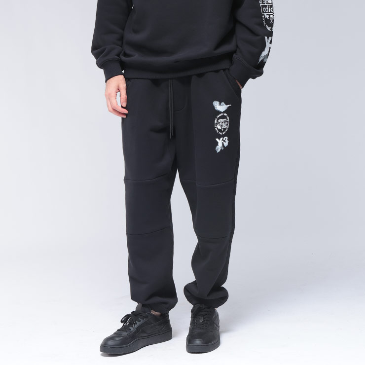 Y-3 ロゴプリント三本線トラックパンツ 【関税込】 7674206388.jpg