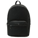 ヒューゴボス バックパック バッグ HUGO BOSS メンズ リュック BBモノグラム 総ロゴ 背面メッシュ 鞄 HB50548062 ブランド ビジネス フォーマル シンプル 大人 ギフト プレゼント(4)