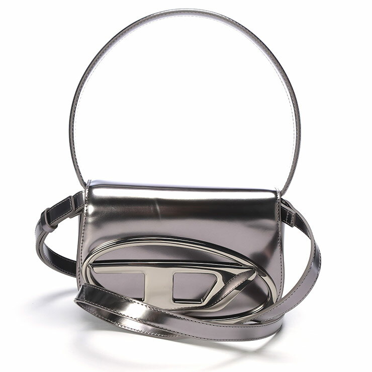 ディーゼル バッグ レディース DIESEL オーバルD ハンドバッグ 2WAYショルダーバッグ 1DR DSLX08396PS202H ブランド 鞄 コンパクト(4.0)