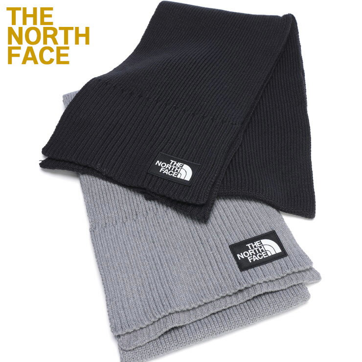 ボックスロゴ マフラー THE NORTH FACE (ザ ノースフェイス) LOGO BOX SCARF NF0A8CHG メンズ レディー..