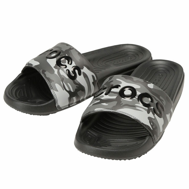 サンダル メンズ 大きいサイズ カモフラ柄 スライドサンダル CROCS ALLDAY CAMOUFL...