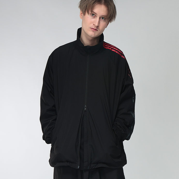 ワイスリー メンズ ナイロンジャケット Y-3 グラデーション 3ストライプス ナイロ...