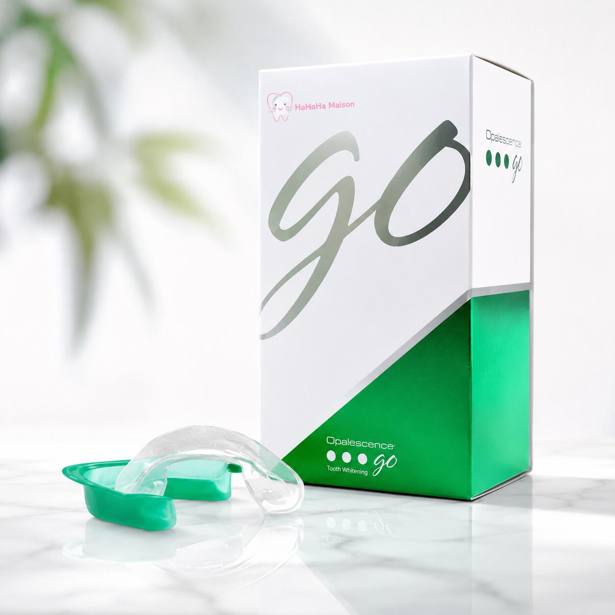 【即日発送・正規品】オパールエッセンスGo マウスピース型ホワイトニングジェル入りトレイ 20個セット（上下10個ずつ） ホームホワイトニングペイシェントキット ウルトラデント