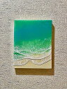 HA-JA WORLDオーシャンレジンアートパネル005 六切りサイズ(180×230mm) 厚み約20mm
