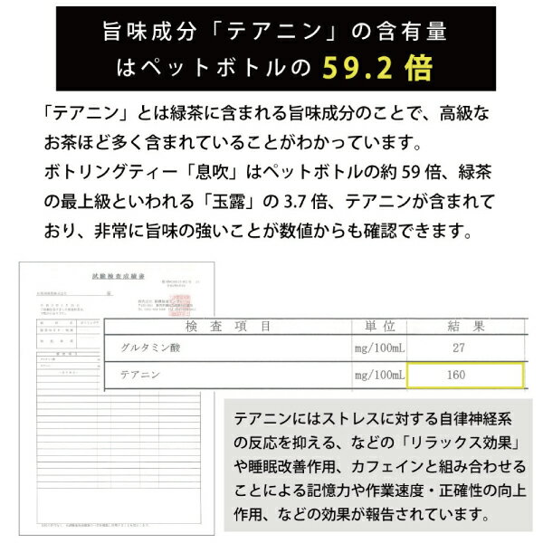 テアニンの数値について