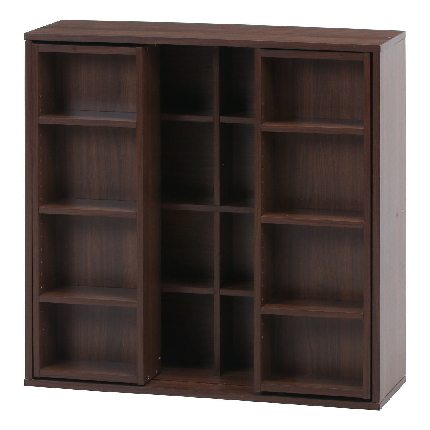 ダブルスライドラック MBR DS9090 本棚・カラーボックス モダン インテリア 送料無料 不二貿易 プチプラ コスパ 人気 楽天