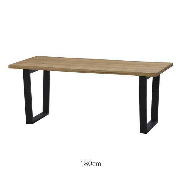 ダイニングテーブル ザック オーク無垢天板 ライブエッジ風カット 関家具 おしゃれ 高級輸入家具 ホーム オフィス モダンテイスト リビング 北欧 大川家具 JAN:4550140086045 人気 楽天 [2]