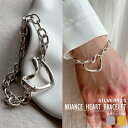 【SILVER925】 ブレスレット ハート モチーフ 細め シンプル アクセサリー ジュエリー 人気 プレゼント ギフト レディース シルバー925 軽量 軽い 韓国 韓国ファッション プチプラ 個性的 メンズ 誕生日 送料無料 高見え 高みえ