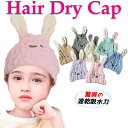 ヘアキャップ 吸水 タオルキャップ 子供 吸水 吸水タオルキャップ ヘアドライタオル キッズ ドライキャップ ヘアドライターバン ヘアキャップ こども マイクロ...