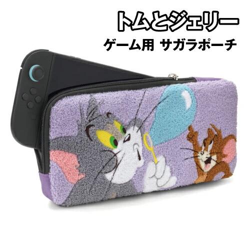 【Switch2専用!!】トムとジェリー Switch2カバー サガラポーチ 任天堂 Switch2用ポーチ 専用 保護 Switch2本体ケース…