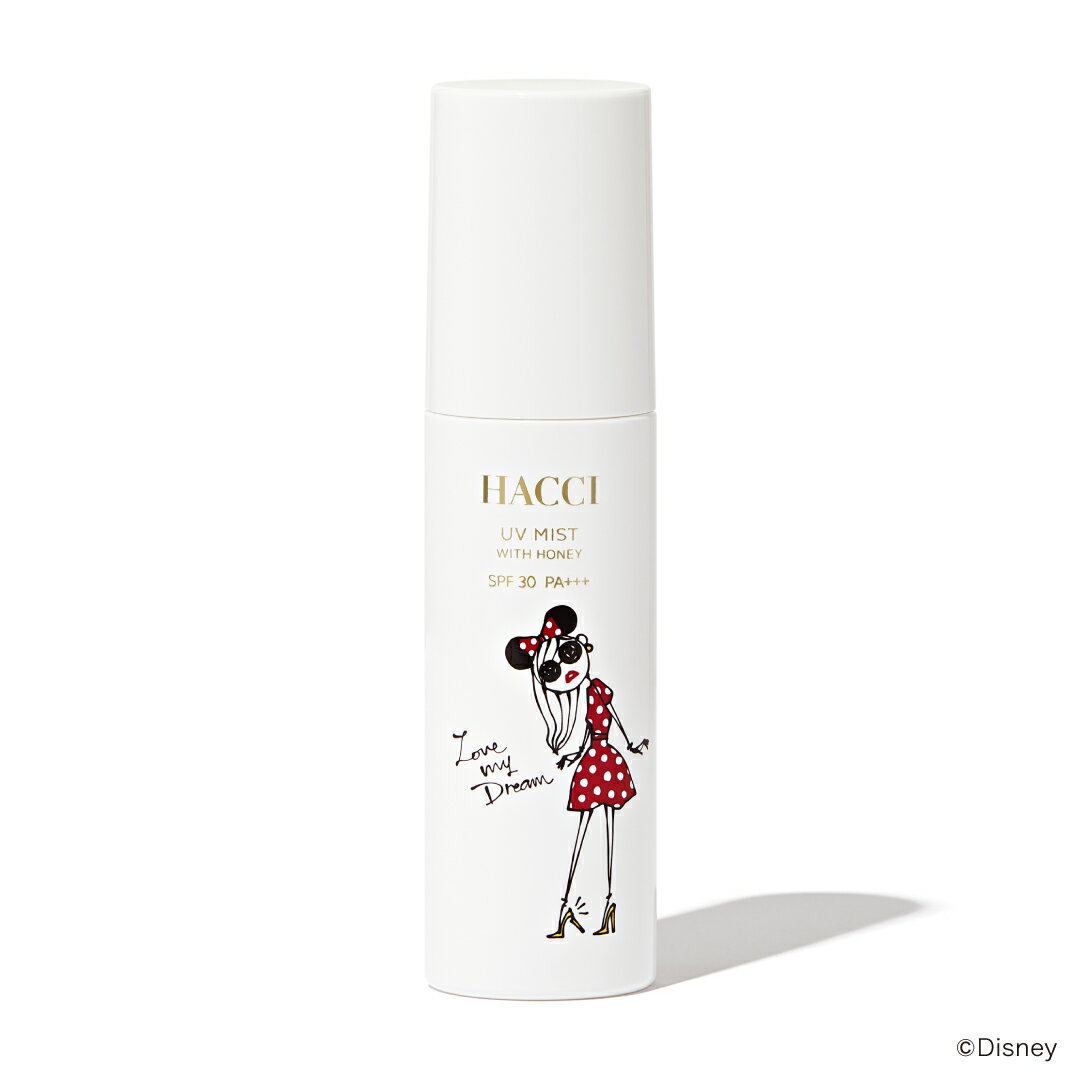 【公式】HACCI 日焼け止めミスト DI ディズニーデザイン 80mL SPF30 PA+++ / hacci ハッチ はっち / 送料無料 / 日焼け止め ...