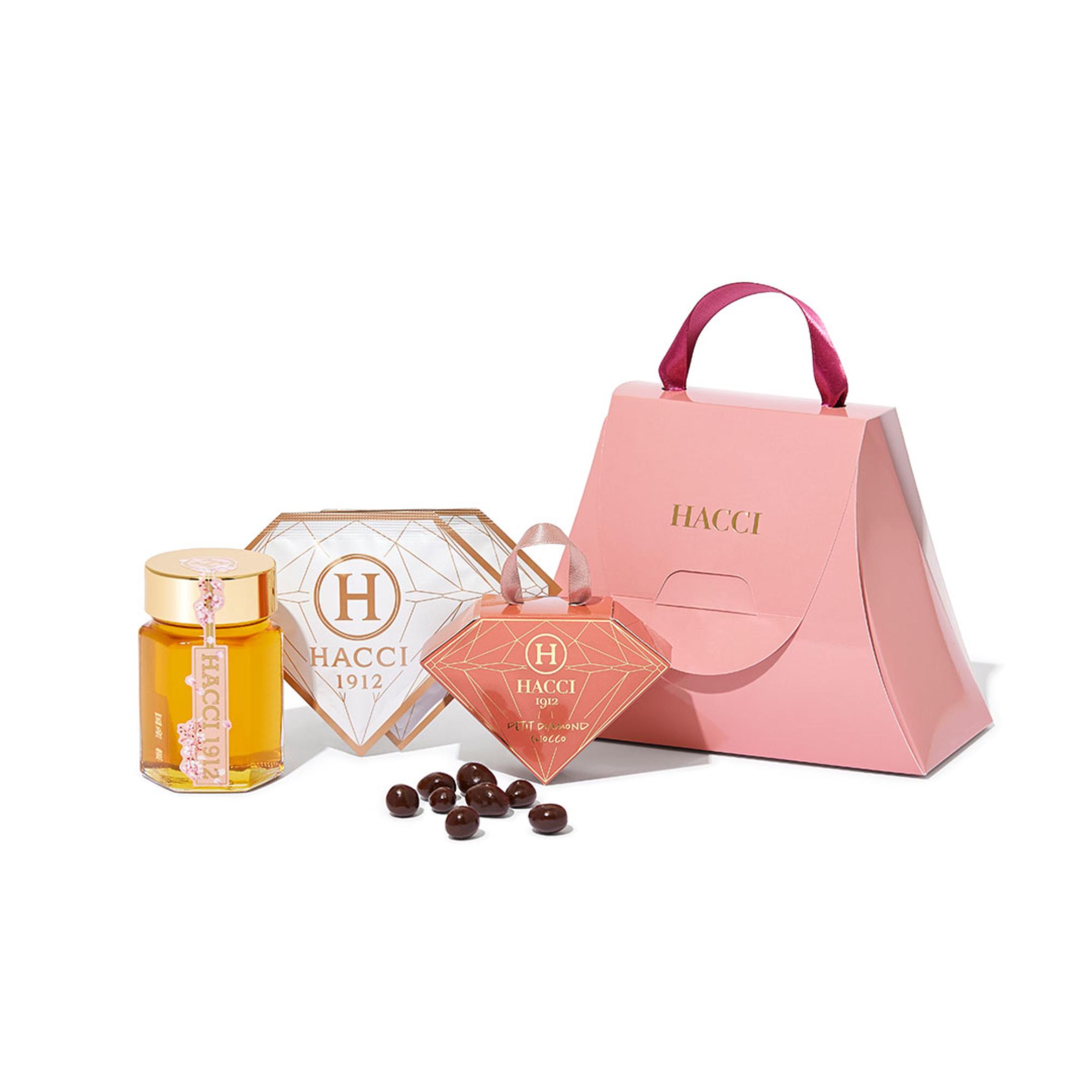 【公式】HACCI 桜はちみつ Tea Time Box / 送料無料 / ハッチ / はちみつ ハチミツ 蜂蜜 / お祝い 母の日 内祝い 結婚式 プレゼント ギフト 誕生日 / ST66351HAのサムネイル