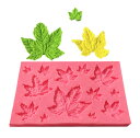 【0,5の日ポイント5倍 今月限定ポイント3倍】シリコンモールド シリコン 型 葉っぱ 紅葉 13サイズ DIY ハンドメイド アロマハイストーン 石膏 手作り...