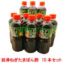 岩津葱ねぎたまぽん酢500ml×10【お得