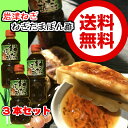 岩津葱ねぎたまぽん酢 500ml×3【ちょ