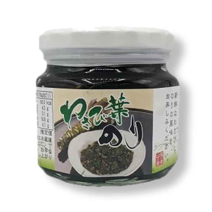 【 ポイント10倍 確定※エントリー必須】わさび葉海苔（瓶） 190g佃煮 のり佃煮 わさび佃煮 わさび葉 観..