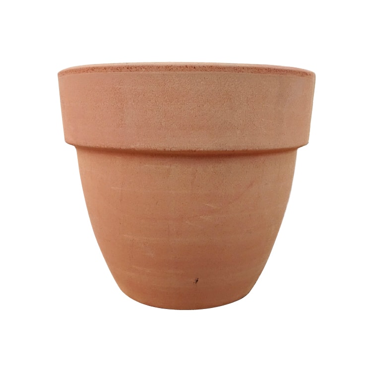 植木鉢 おしゃれ 高品質テラコッタ KT215-250 8号(25cm) / テラコッタ 大型 屋外 素焼き