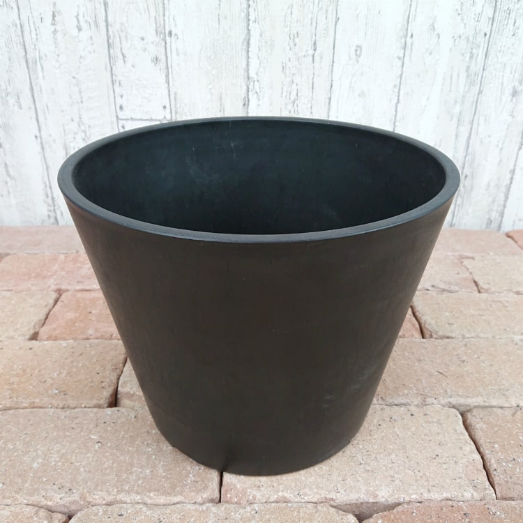 植木鉢 おしゃれ 軽量 BLACKPOT ブラックポット MA101-255 8.5号(25.5cm) 鉢底穴有...