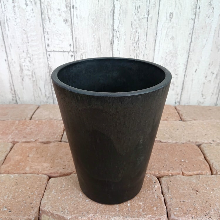 植木鉢 おしゃれ 軽量 BLACKPOT ブラックトールポット MA107-155 5号(15.5cm) 鉢底...