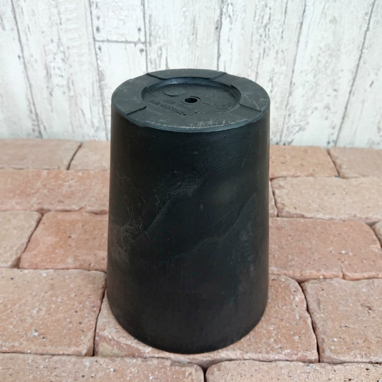 植木鉢 おしゃれ 軽量 BLACKPOT ブラックトールポット MA107-155 5号(15.5cm) 鉢底...