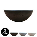 植木鉢 おしゃれ 軽量 BLACKPOT ブラックシャロー MA108-300 10号(30cm) 鉢底穴有り・無し シンプル スタイリッシュ プラスチック