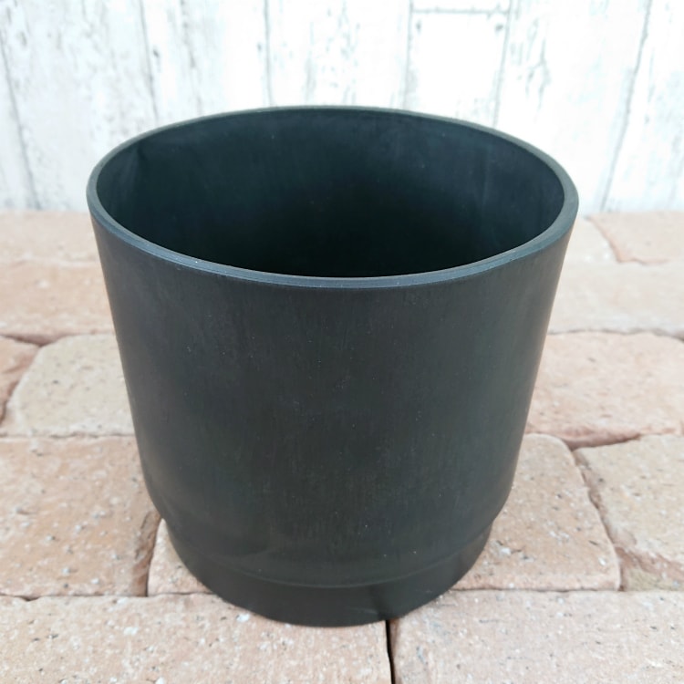 植木鉢 おしゃれ 軽量 BLACKPOT ブラックスタックポット MA110-150 5号(15cm) 鉢底...